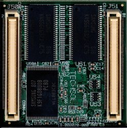 SA2410C-640 ARM-920T Processor with Linux and Java at 266 MHz for real-time performance