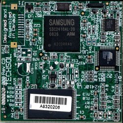 SA2410C-640 ARM-920T Processor with Linux and Java at 266 MHz for real-time performance