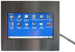 Touch-Panel Computer with 4.3-inch, color TFT LCD and POE